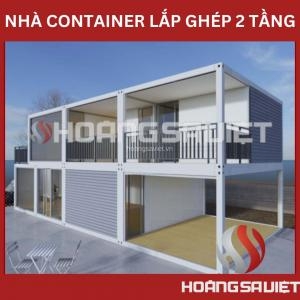 Nhà Container Đẹp 2 Tầng Nhà Container Đẹp 2 Tầng