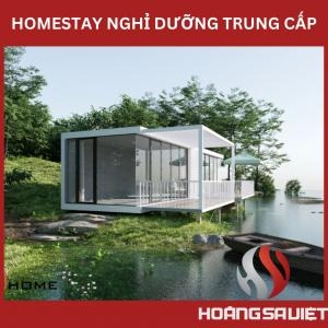 Nhà Nghỉ Trọ Homestay Container Lắp Ghép