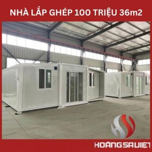 Prefabricated House 100 Million VND 36M2