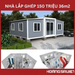 Prefabricated House 100 Million VND 36M2