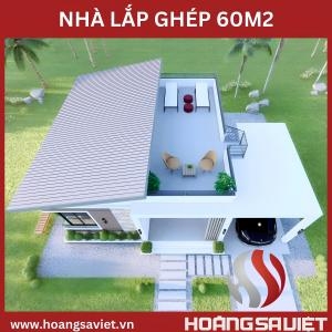 Nhà Lắp Ghép 60M2 Đẹp