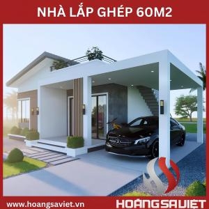 Nhà Lắp Ghép 60M2 Đẹp