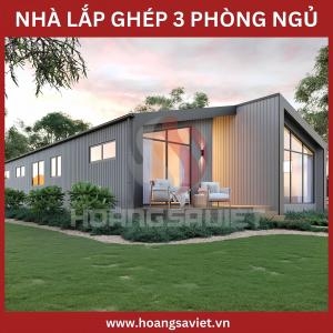 Beautiful 3 Bedroom Prefab House