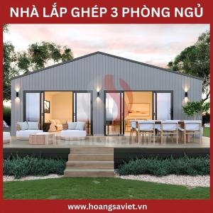 Beautiful 3 Bedroom Prefab House