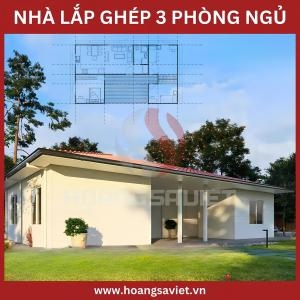 Beautiful 3 Bedroom Prefab House