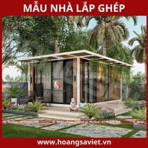 Mẫu nhà lắp ghép được ưu chuộng nhất