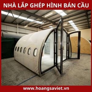 Nhà Lắp Ghép Hình Bán Cầu