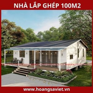 Nhà Lắp Ghép 100M2