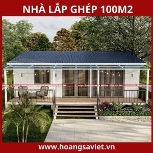 Nhà Lắp Ghép 100M2