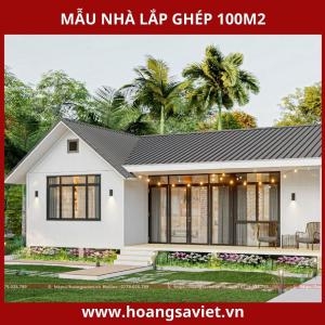 Nhà Lắp Ghép 100M2