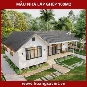 Nhà Lắp Ghép 100M2