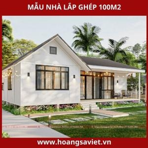 Nhà Lắp Ghép 100M2