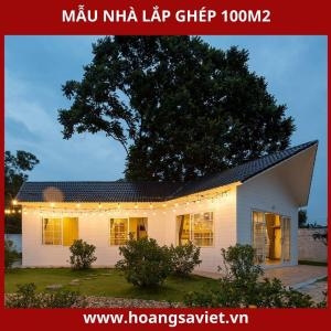 Nhà Lắp Ghép 100M2
