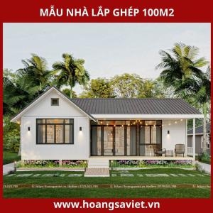 Nhà Lắp Ghép 100M2