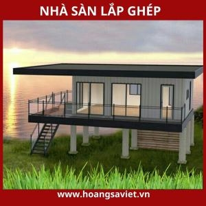 nhà sàn lắp ghép
