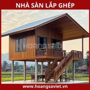 nhà sàn lắp ghép