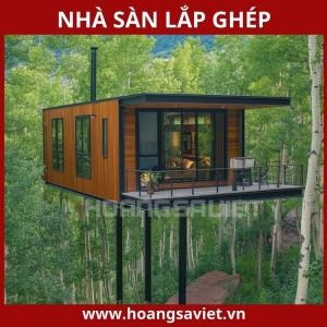 nhà sàn lắp ghép